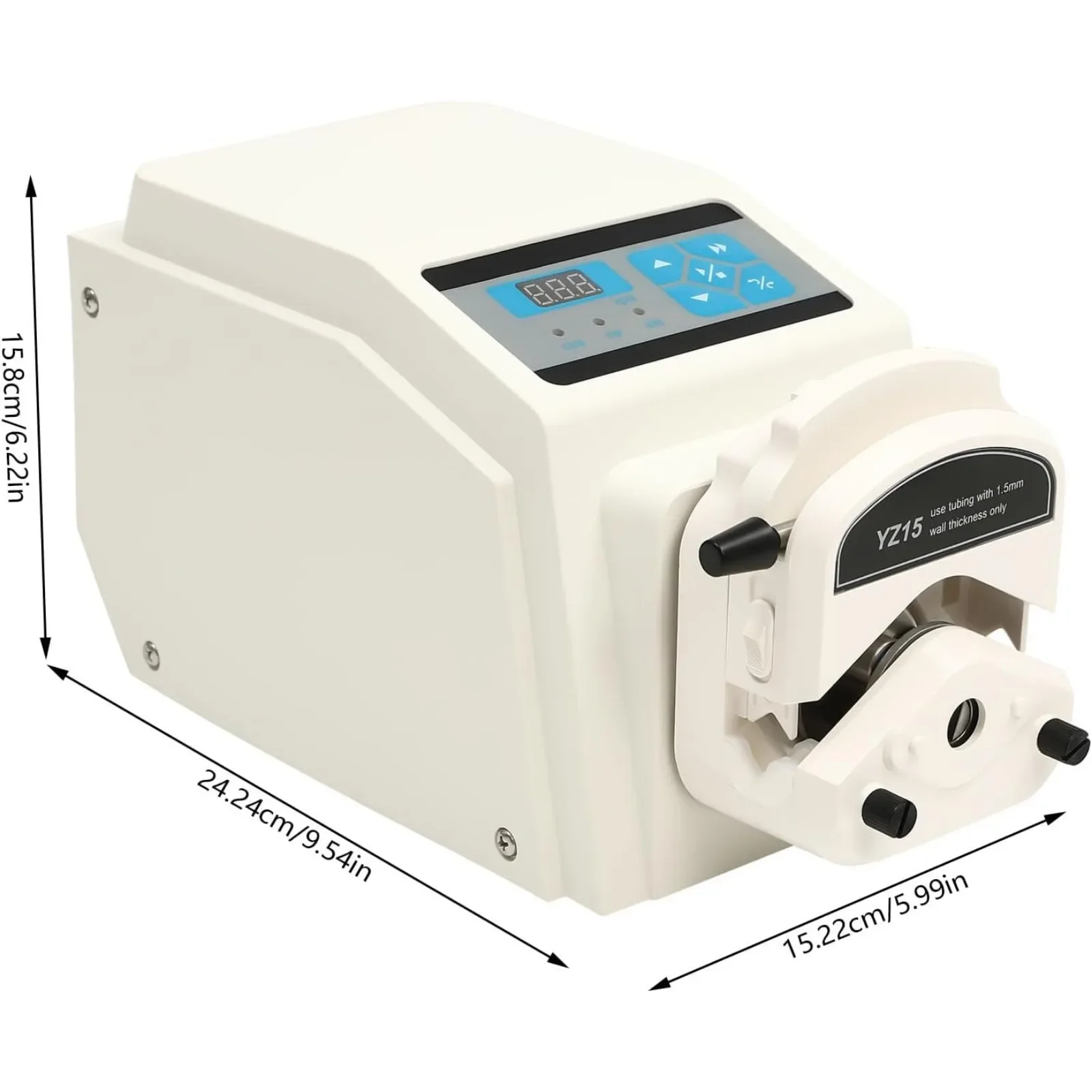 YZ15-13A مضخة تمعجية متغيرة السرعة مع رأس المضخة، مضخة قياس السائل الصناعية المتغيرة السرعة، معدل التدفق 0.07-380 م/دقيقة #5