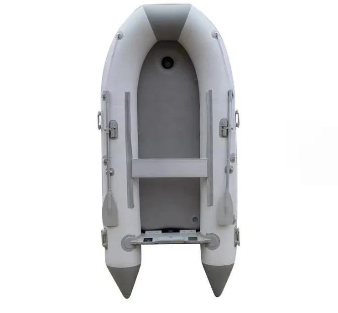 380cm 6 Person Heavy Duty PVC Inflatable Boat Sturdy Aluminum Floor Large Capacity Rowing Kayak For Outdoor Rescue Water Sports