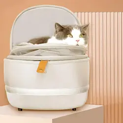 Carrier For Cat Portable Breathable Backpack Outdoor Carrier Bag For Small Dog Travel Transport Bag Cat Accessories Pet Supplies