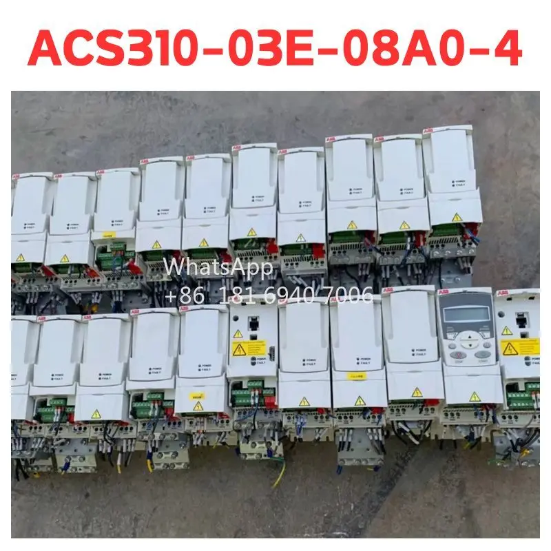 second-hand     inverter     ACS310-03E-08A0-4     Test passed     Fast Shipping