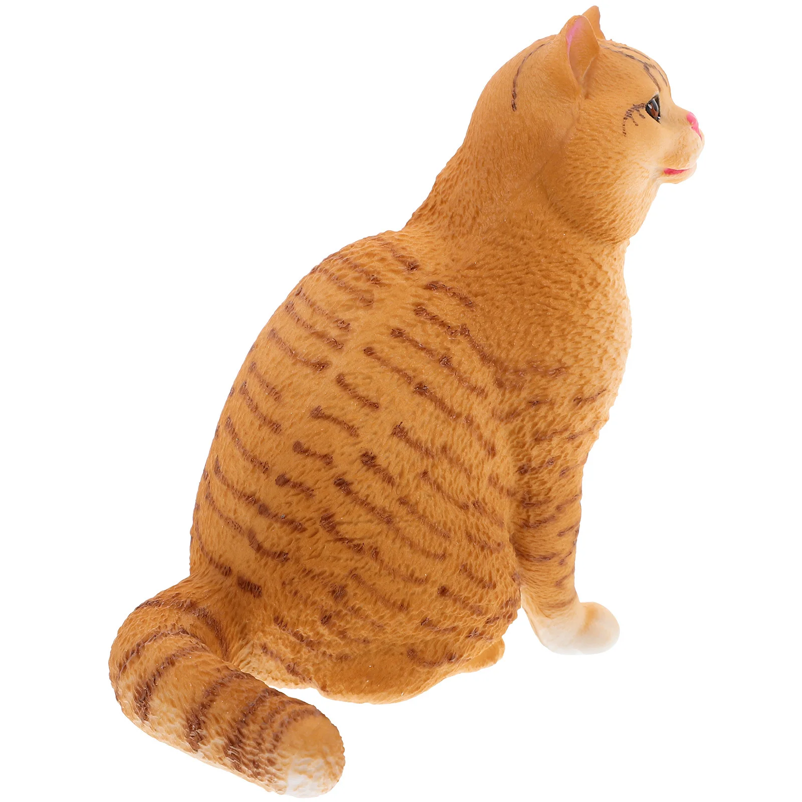 البلاستيك حديقة القط تمثال جميل القط الديكور في الهواء الطلق علامة ديكور المنزل سطح المكتب رف الكتب هدية حديقة تمثال الديكور