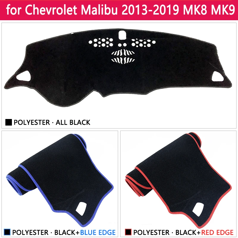 for Chevrolet Malibu 2013~2019 8th Gen MK8 9th Gen MK9 Anti-Slip Mat Dashboard Cover Pad Sunshade Dashmat Car Accessories Cape