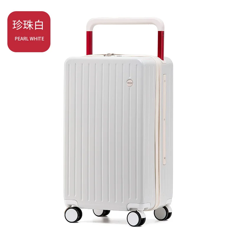 New model of wide trolley silent universal wheel large capacity suitcase FD235