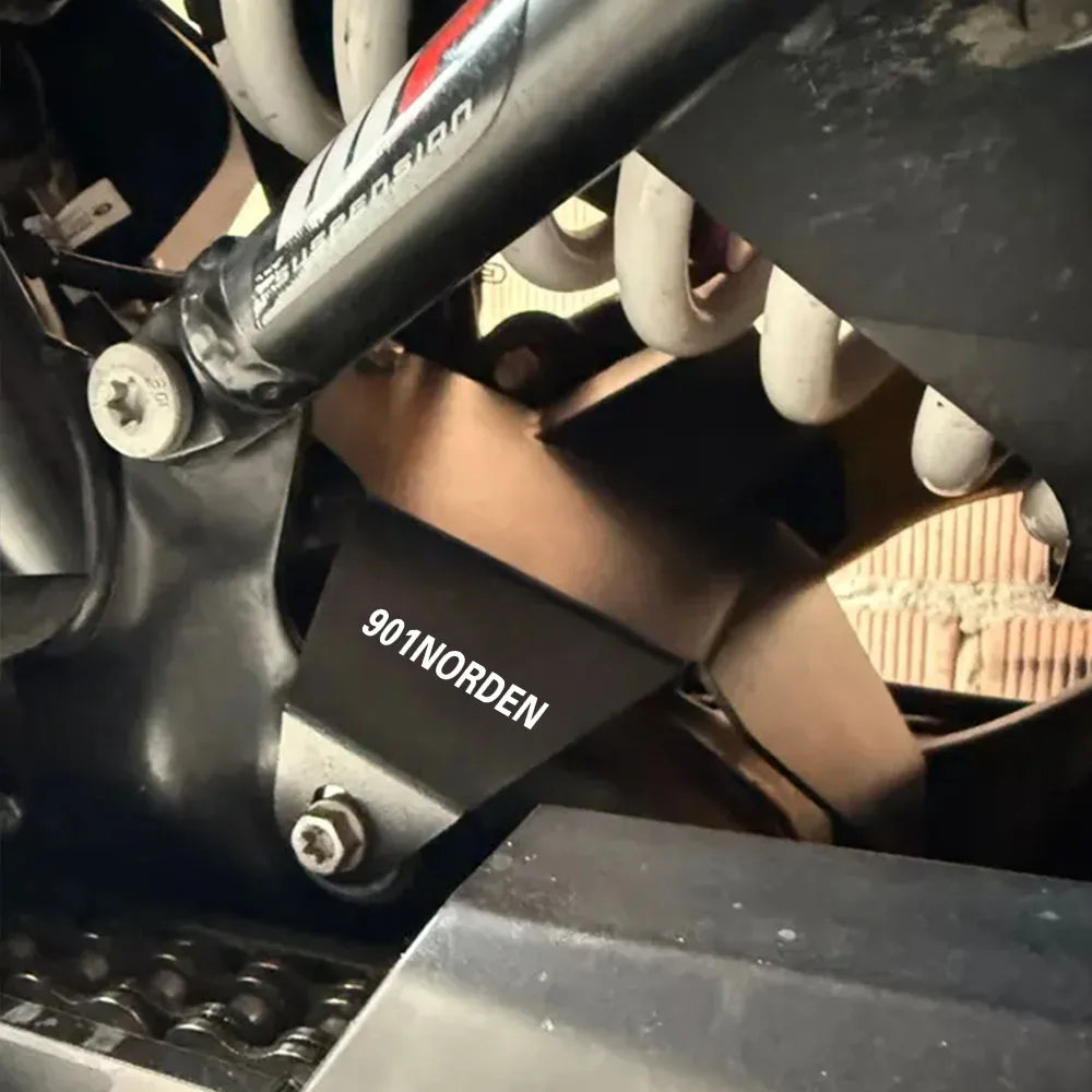 

For Husqvarna 901 Norden Norden901 2022-2025 2026 Motorcycle Accessories Rear Shock Heat Shield Exhaust Pipe Guard Protection