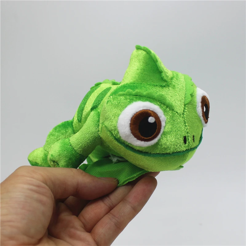 15cm Pascal Rapunzel Chameleon Plush Toy Doll Pascal Stuffed Animals Pascal Rapunzel Shoulder Doll Children'S Birthday Gift Toy