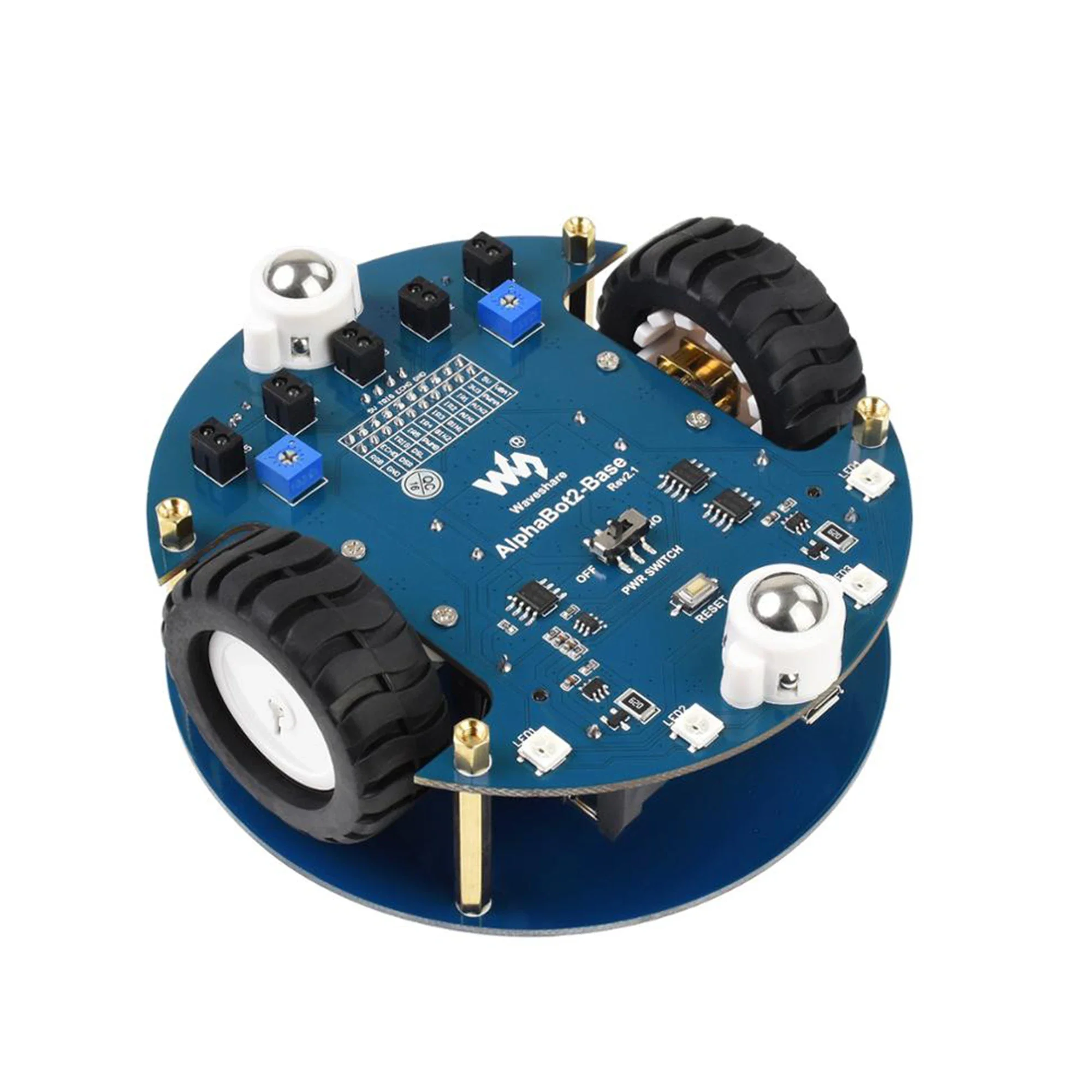 Waveshare AlphaBot2 Robot Building Kit Based On BBC micro:bit original version, or micro:bit V2, or accessories only