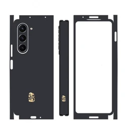 Plain Color Sticker For Samsung Galaxy Z Fold5 4 3 75G Back Screen Protector Hing Side Skin Protective Film Fold4