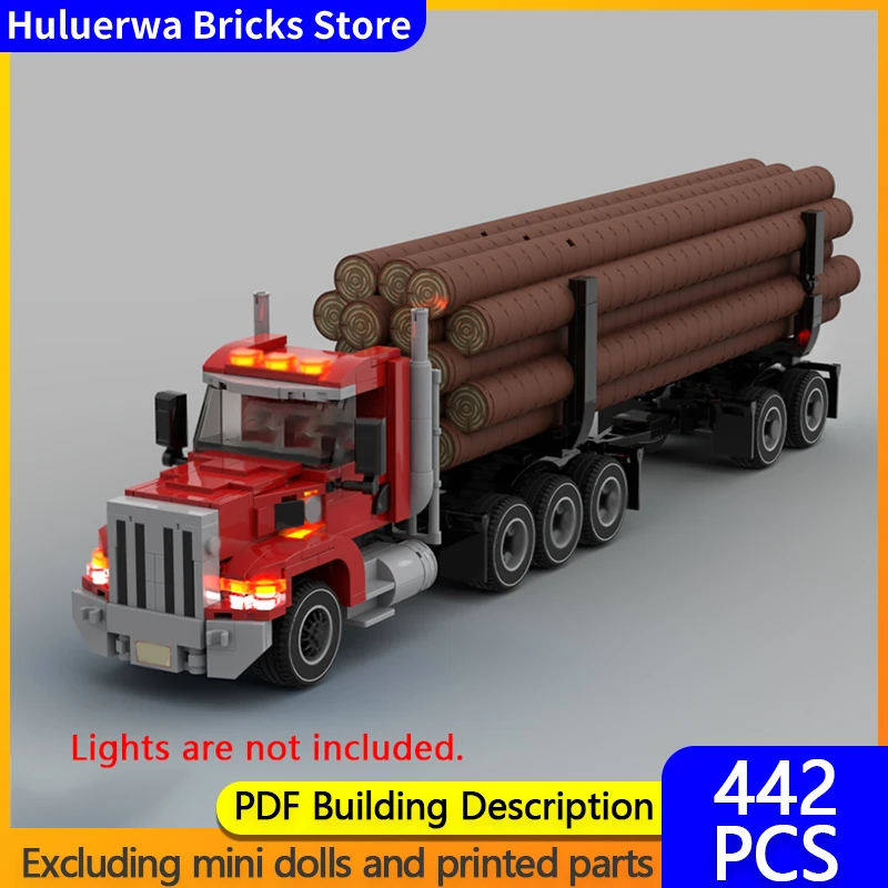 

Speed Hypercar Model MOC Building Bricks Timber Transport Truck Modular Technology Gifts Holiday Assemble Children Toys Suit