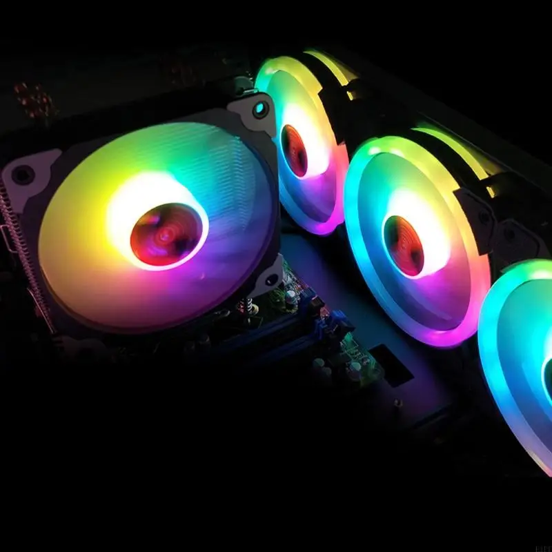 E1PF Cool Moon Hub Выделенный адаптерный кабель 5 В 3PIN до 4PIN / 6PIN Адаптер Кабель 17 см.