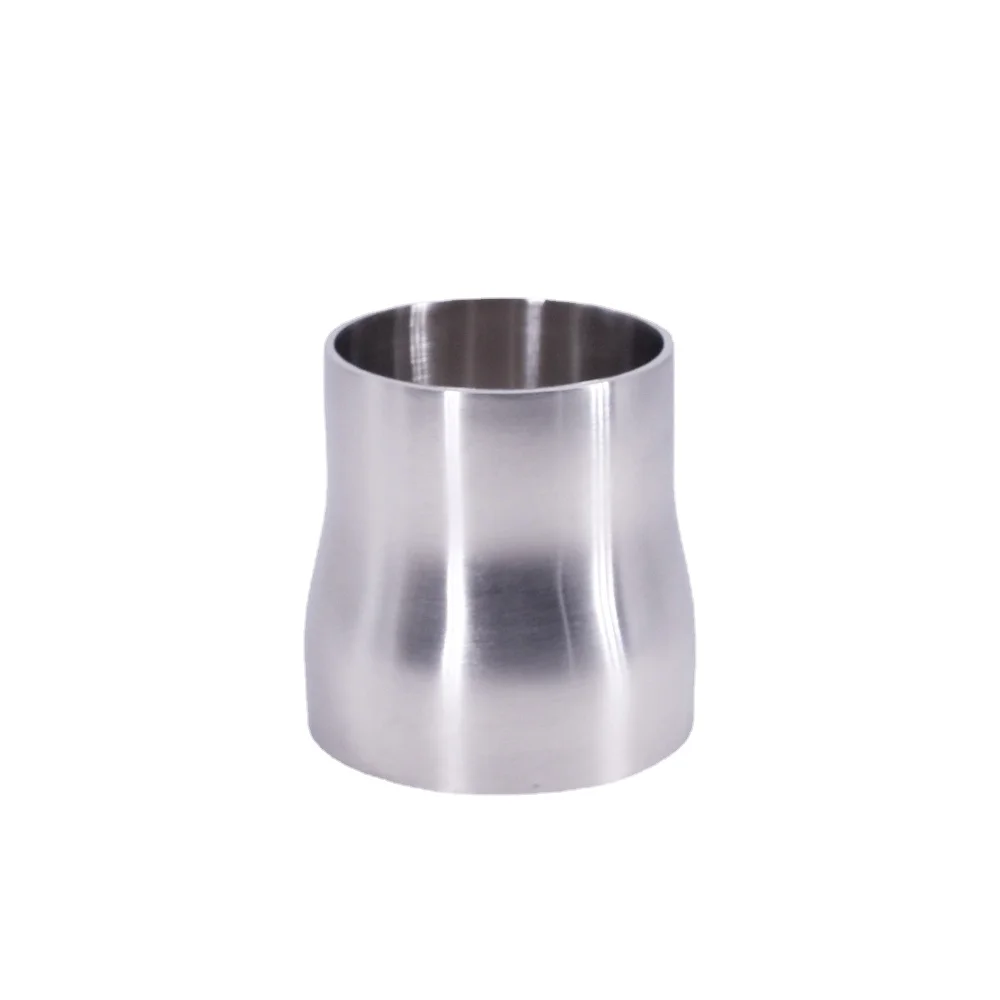 

22-85mm Turn 16-70mm OD Butt Weld Reducer SUS 304 Stainless Steel Sanitary Welding Pipe Fitting Homebrew Beer Exhaust