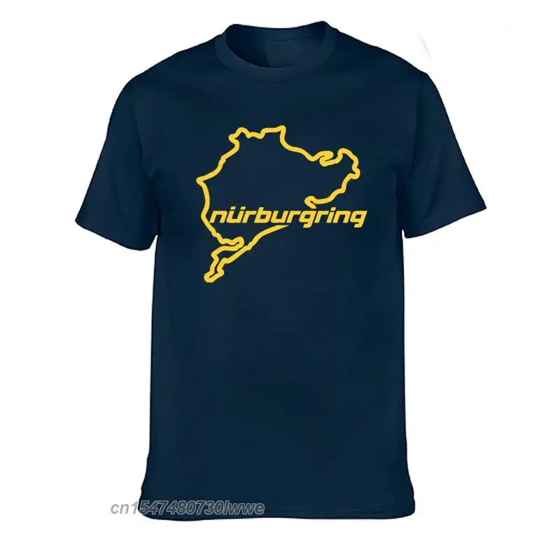 Car Styling Racing Road Racing Nurburgring T Shirt Casual Cotton Funny T-Shirt Mans Tshirt Men Clothing Tops