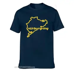 Car Styling Racing Road Racing Nurburgring T Shirt Casual Cotton Funny T-Shirt Mans Tshirt Men Clothing Tops