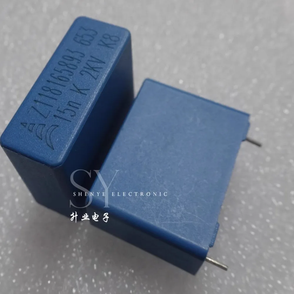 

5PCS EPCOS 0.015uf/2000v 15nf 153 New 22mm film capacitor