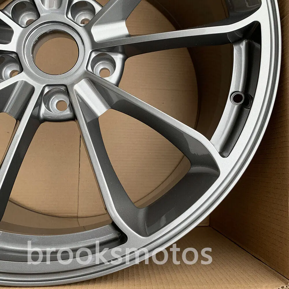 20" GRAY STYLE FORGED WHEELS RIMS FIT 2013+ PORSCHE CAYMAN 981 20X8.5 20X11