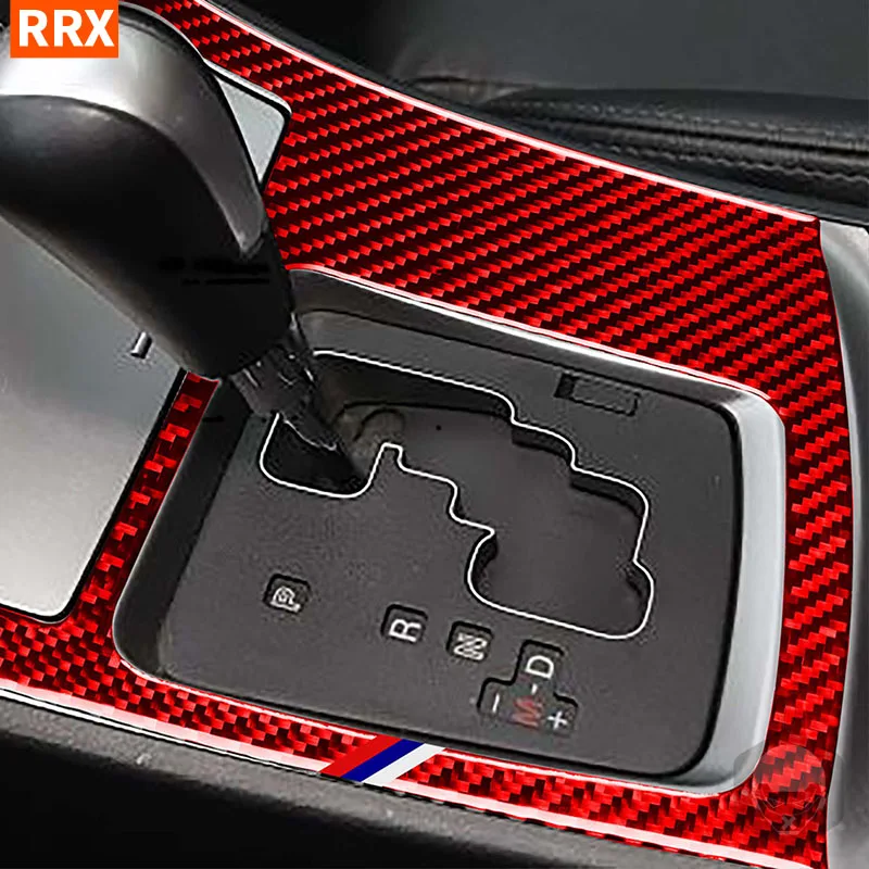 

For Mazda 3 Axela Mazdaspeed 3 2010 2011 2012 2013 Real Carbon Fiber Stickers Automatic Gear Shift Gearbox Cover Car Accessories