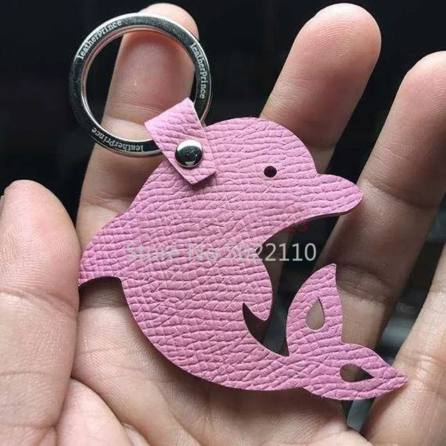 2019 Japan Steel Blade DIY Dolphin Design Leather Craft Key Ring Decoration Knife Cutting Mould Wooden Die Tool