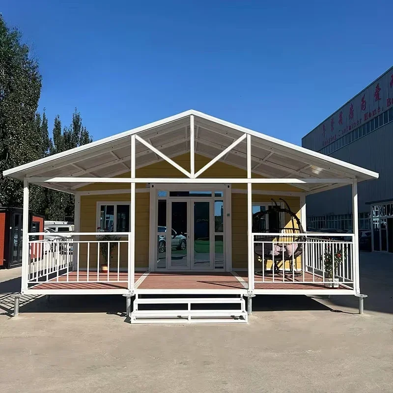 Modern Design 20ft 30ft 40ft Expandable Folding Container House Portable Steel Prefab Office Mobile Made of Sandwich Panel