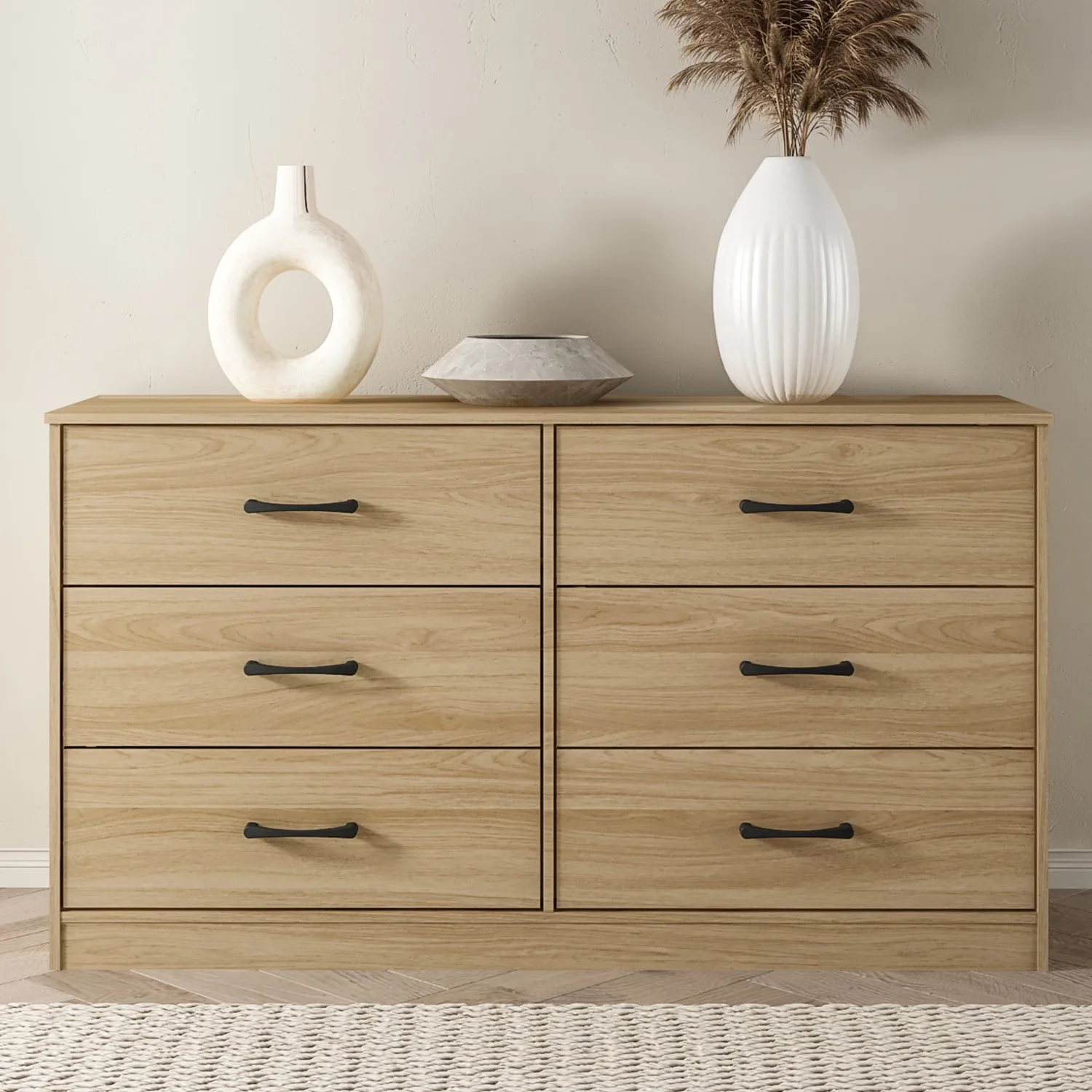 

Mainstays Ardent 6 Drawer Dresser, Euro Oak