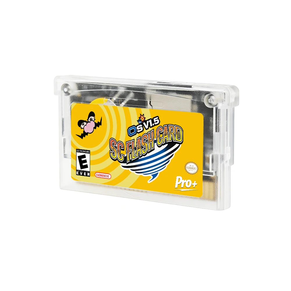 SC OS V2.0 GBA FlashCard 5000 in 1 RTC Game Cartridge for NDS/NDSL/GBM/GBA, 8GB TF Card with GBA/DS Games Flash Cart Accessories view 2