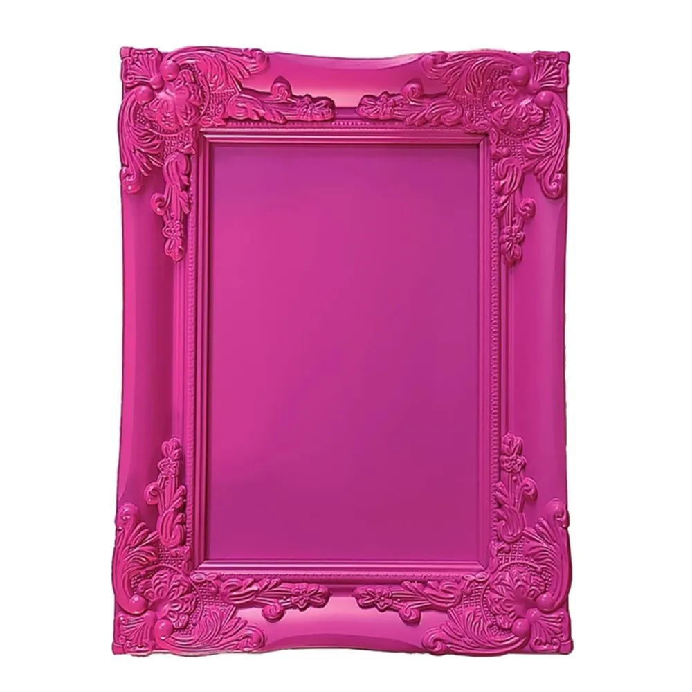 Retro Decorative Oil Painting Frame, European Style Photo Frame, Customized Home Dressing Mirror Frame