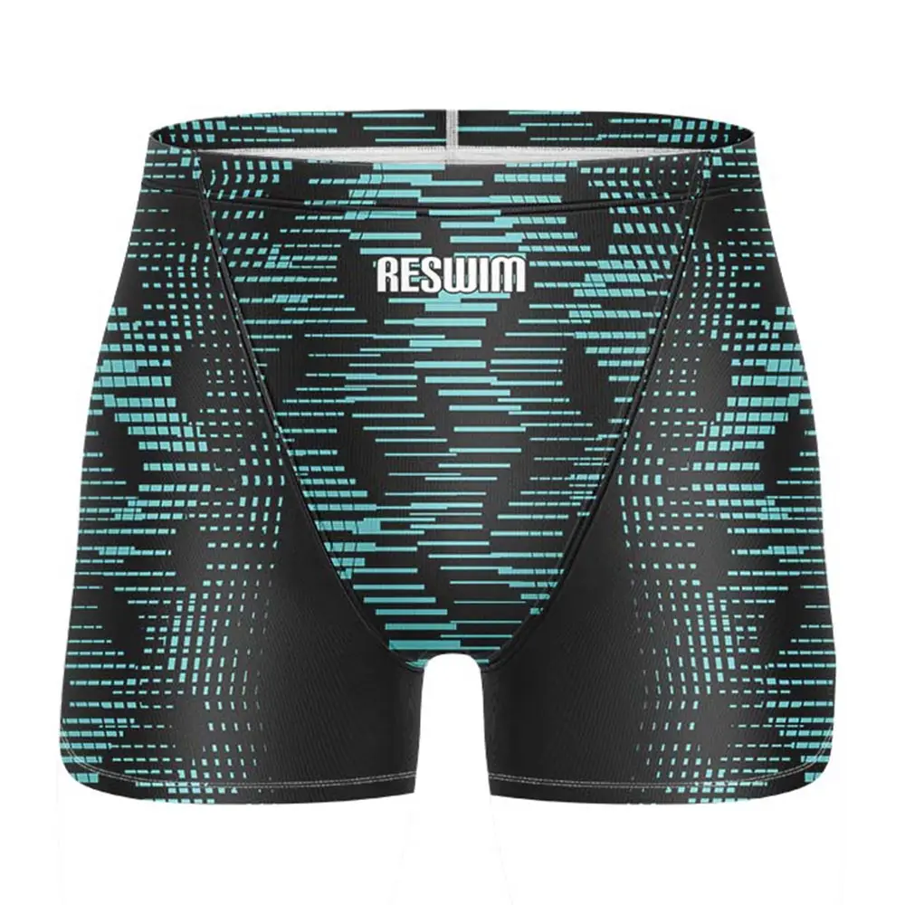 Sommer Badehose Herren Schwimmen Jammer Badeanzug Shorts Athletic Training Kurze Badebekleidung Pool Lycra GYM Strand Surf Tauchen Hosen