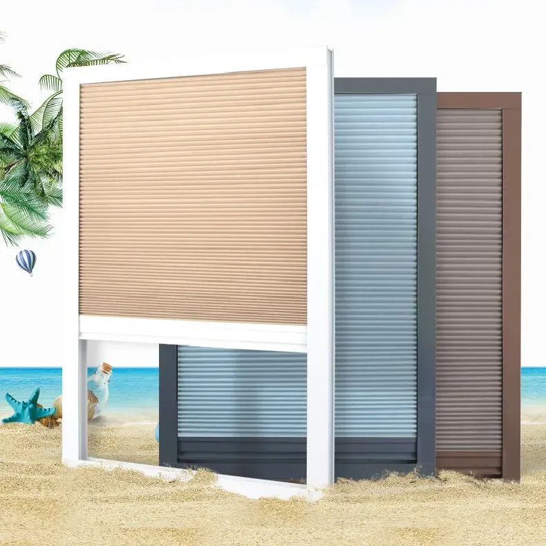 

Skylight Blinds Honeycomb Cellular - Half Blackout Waterproof for Skylight Roof Windows, Home Decor