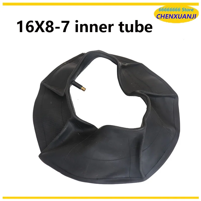 ATV Accessories Kart 16X8-7 Inch Butyl Inner Tube for four wheeled bicycle go kart tires 16*8.00-7 tire parts