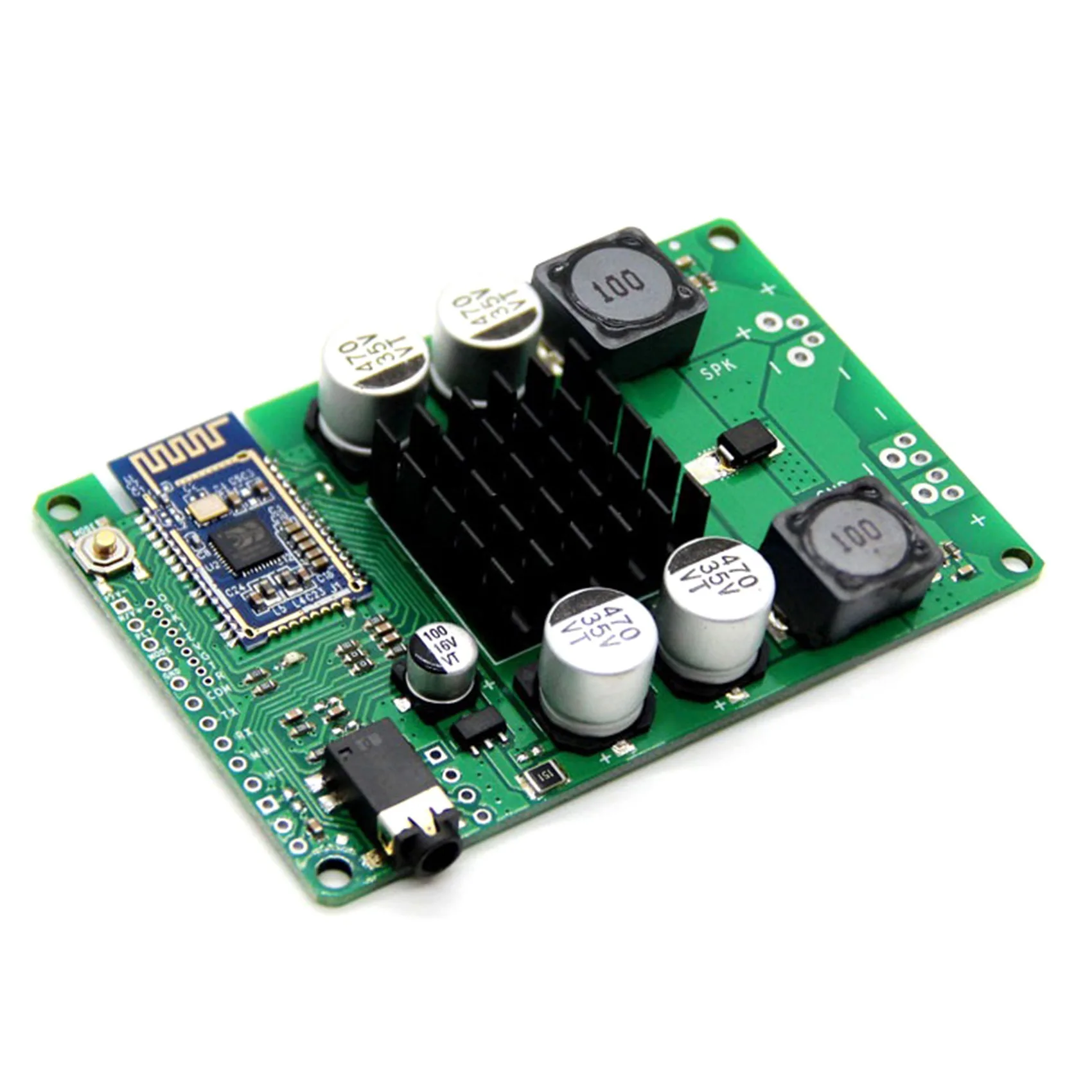 Bluetooth 5.0 Amplifier Board TWS AUX 80/100W Serial Port To Change Name Mono Stereo Module Wireless Stereo Amplificador