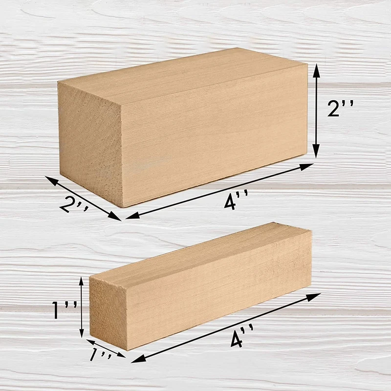 5 шт., деревянные блоки для резьбы по дереву
