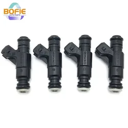 4 PCS Injetor Fuel Injector Inyector Nozzle 0280156403 032906031R For VW Suran Saveiro Golf Polo Gol G5 G6 Fox Voyage 1.6 Flex