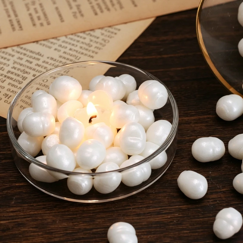 Healing Ocean Pearl Mirror Wax Melt Mold, Scented Wax Tart Aroma Candle Soap Molds, Plaster Cement Resin Casting, Summer Gift