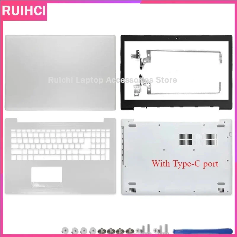 

For IdeaPad 320-15 320-15IKB 320-15ISK 320-15ABR NEW Laptop Cover LCD Back Cover Front bezel Hinges Palmrest Bottom Case