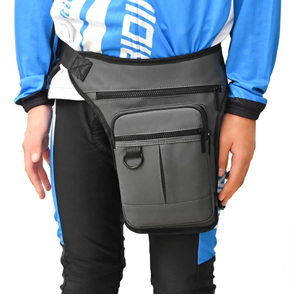 Motorcycle Leg Side Bag Travel Bag Waterproof Motorbike Waist Leg Bag Outdoor Sports Casual Fanny Pack Men Women Hip Bum Pack