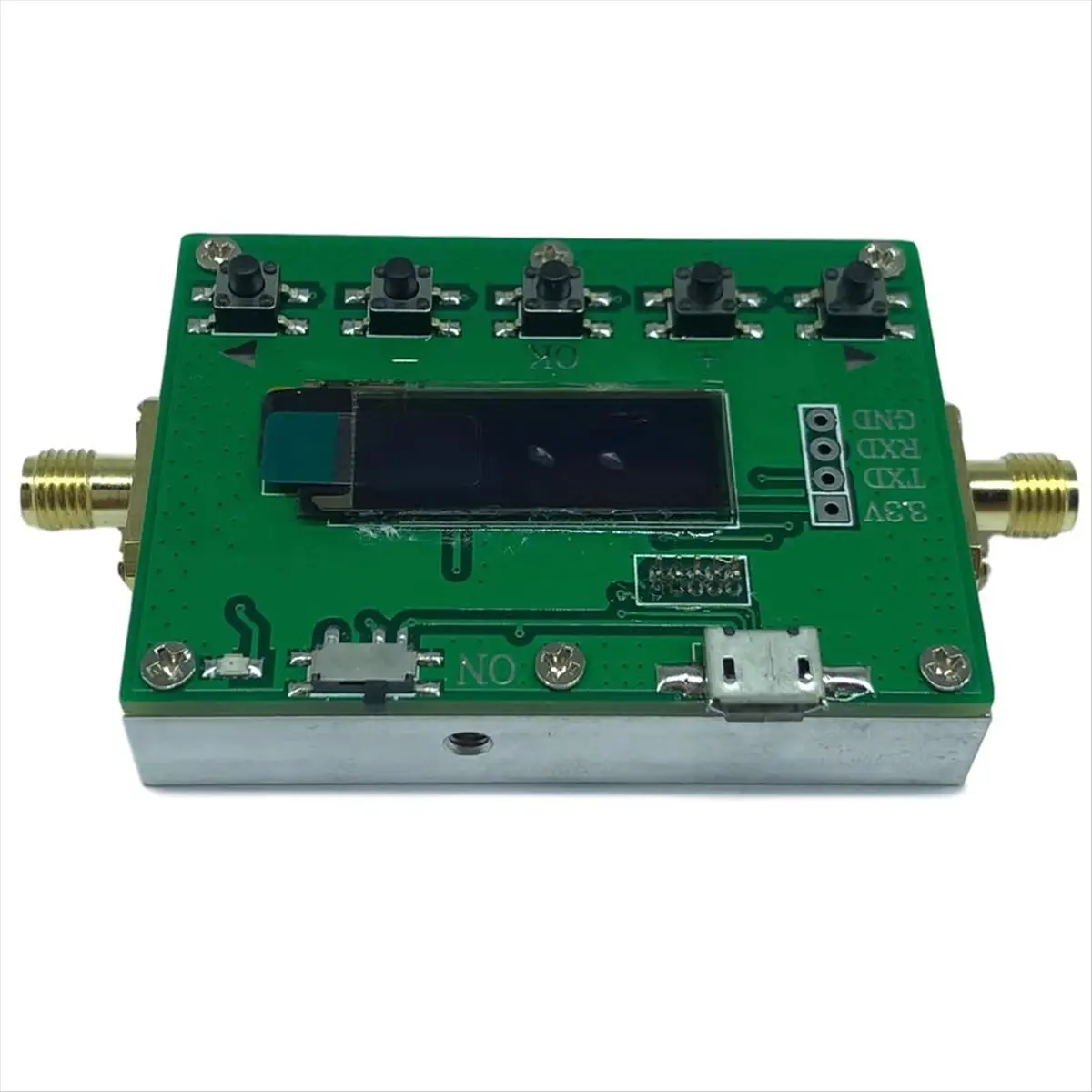 A64I 6G Digital Programmable Attenuator 30DB Step 0.25 Module LF-6GHz 30DB Step Size 0.25DB OLED Display SMA 0-31.75dB