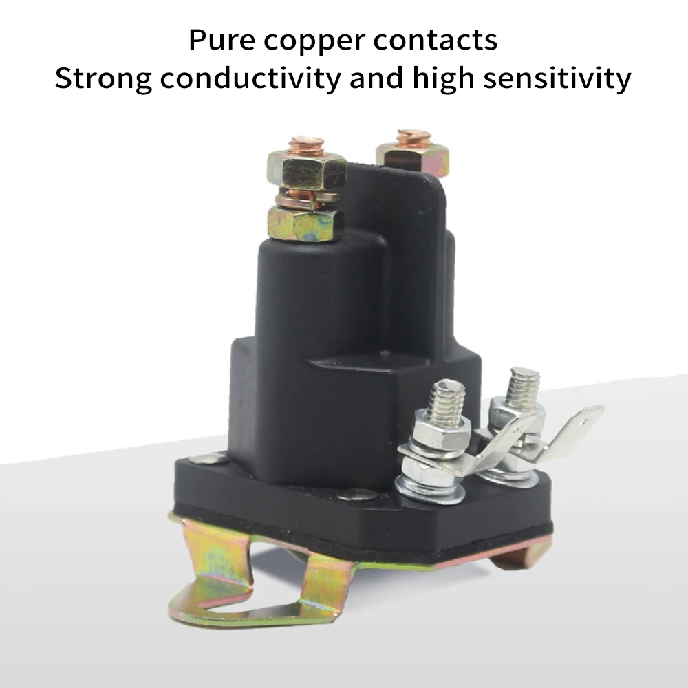 

Соленоид стартера 12 В постоянного тока 117-1197, 4-контактный соленоид реле стартера, замена для Toro Exmark Timecutter ss5000 z4200 ss4225