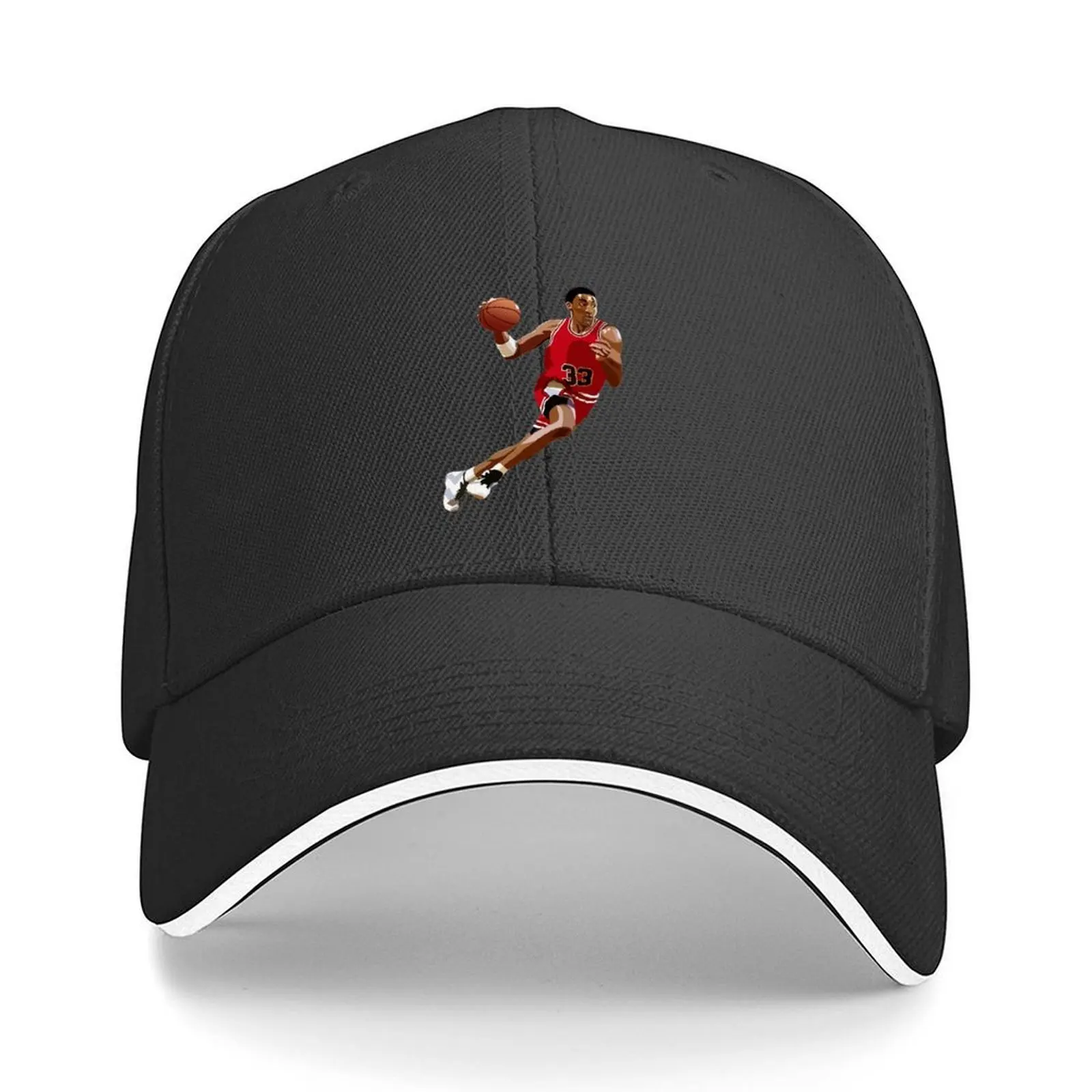 

Scottie Pippen Baseball Cap Beach fishing caps man western Hat Custom Cap Men's Luxury Women's
