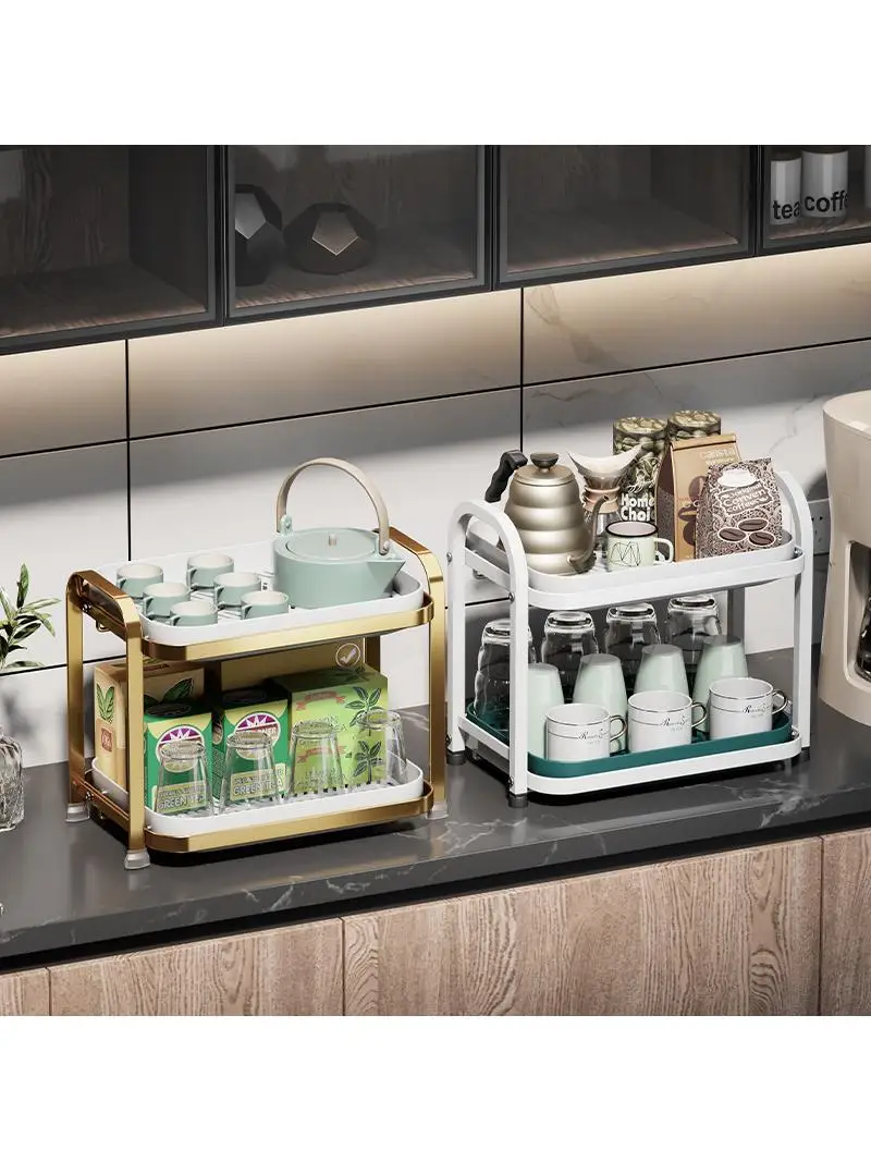 acrylic-kitchen-living-room-tea-set-draining-cup-tray-multi-function-wine-glass-serving-tray-storage-rack-organizer