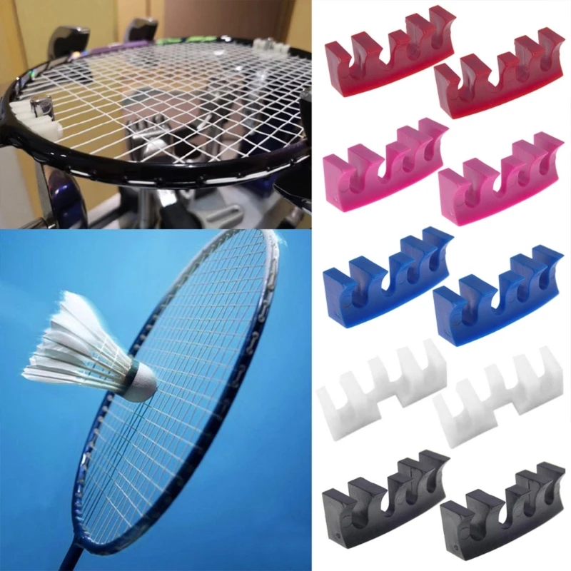 2 Stuks Badminton Racket Belasting Spreider Adapter Bevestiging Racket Rijgwerktuigmachine, Racket Belasting Strooier Bijlagen