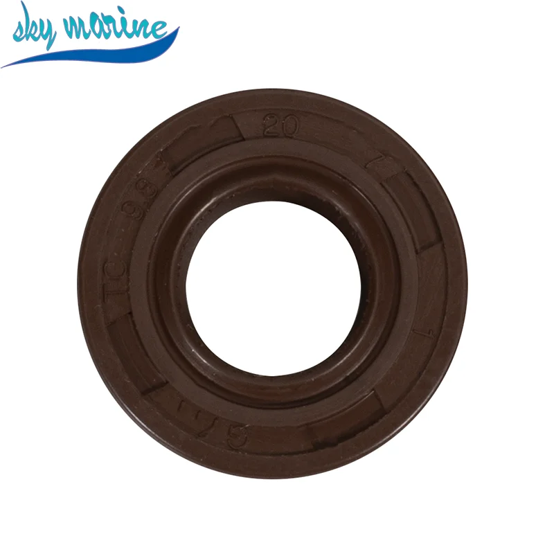 93101-09M42 Oil Seal 9.8x20x7MM For Yamaha Boat Motor 3HP 6L5 model 93101-09M42-00 Engine Replaces Parts