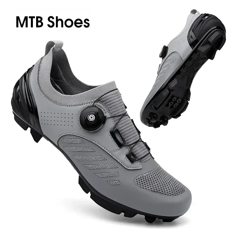 Mężczyźni MTB Cycling sneaker Shoes Breathable Cleats Road Bike Shoes Racing Speed Sneakers Women Mountain Bicycle Footwear for SPD SL