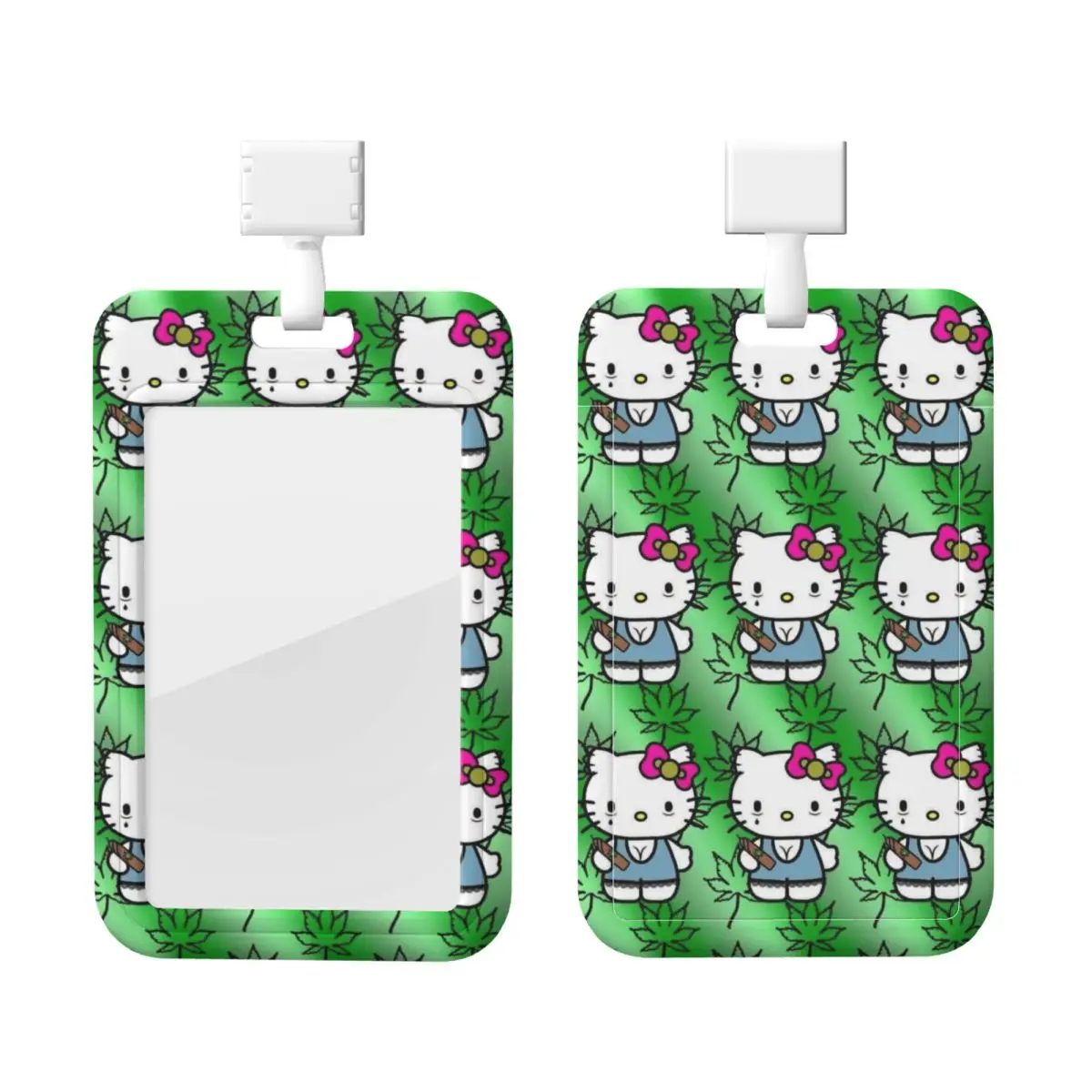 

Изготовленный на заказ шейный ремешок, держатель для карт Hello Kitty, держатель для бейджа для карты метро, автобуса, ремешок для банковской карты, держатель для бейджа для учетных данных, фактор