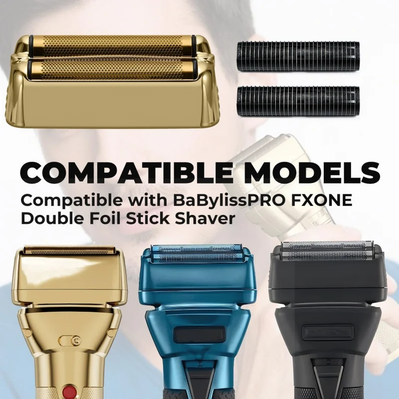 lamina-e-cabeca-de-corte-de-reposicao-para-barbeador-babylisspro-fxone-double-foil-stick-dourado-preto-para-barbeador-babyliss