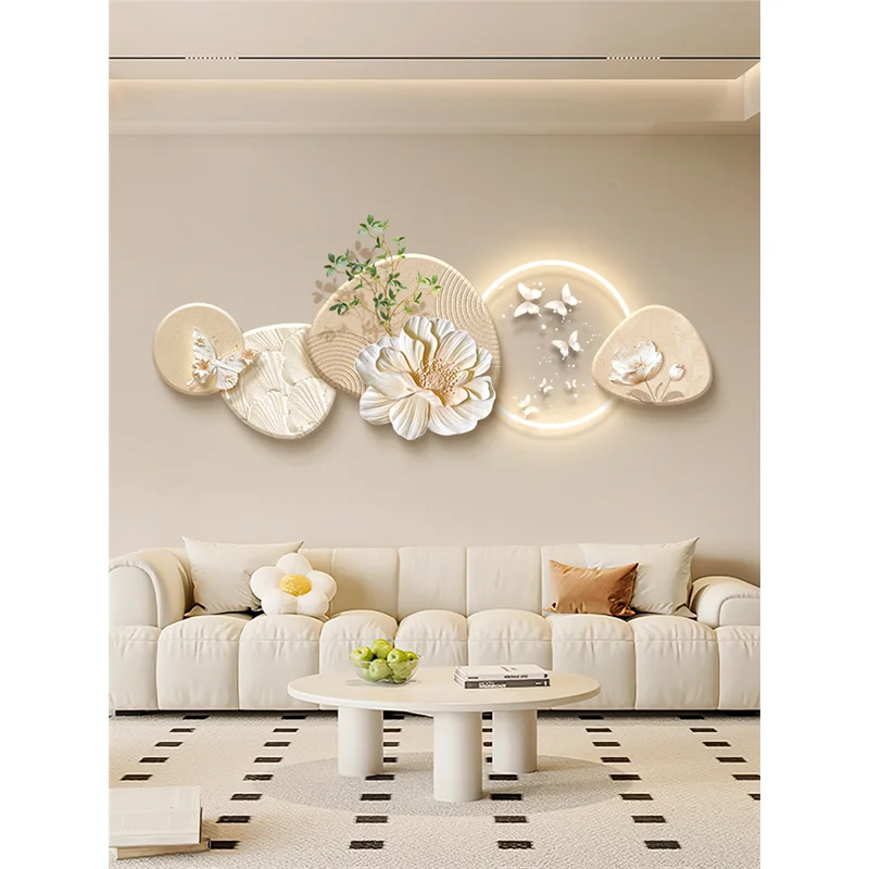 

Advanced light luxury advanced sense entrance hallway decorative painting double corridor corridor led wall light with light mur