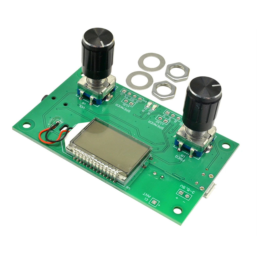 Modulo ricevitore Radio FM 87-108MHz modulazione di frequenza scheda di ricezione Stereo con Display digitale LCD 3-5V DSP PLL