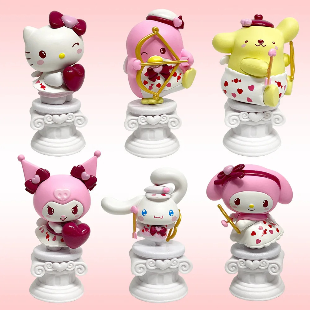 

Sanrio Family Love Cupid Series Figure Kulomie Blind Box Ornament 520 Valentine's Day Gift