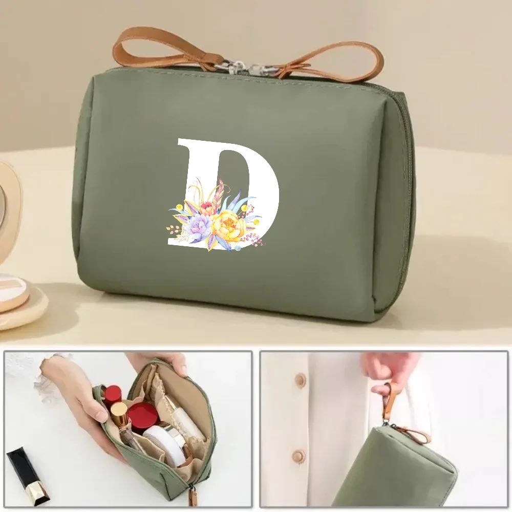 Multifunctional Makeup Bag Suitable for Storing Cosmetics, Sanitary Pads, Charging Cables, Keys, and More.
