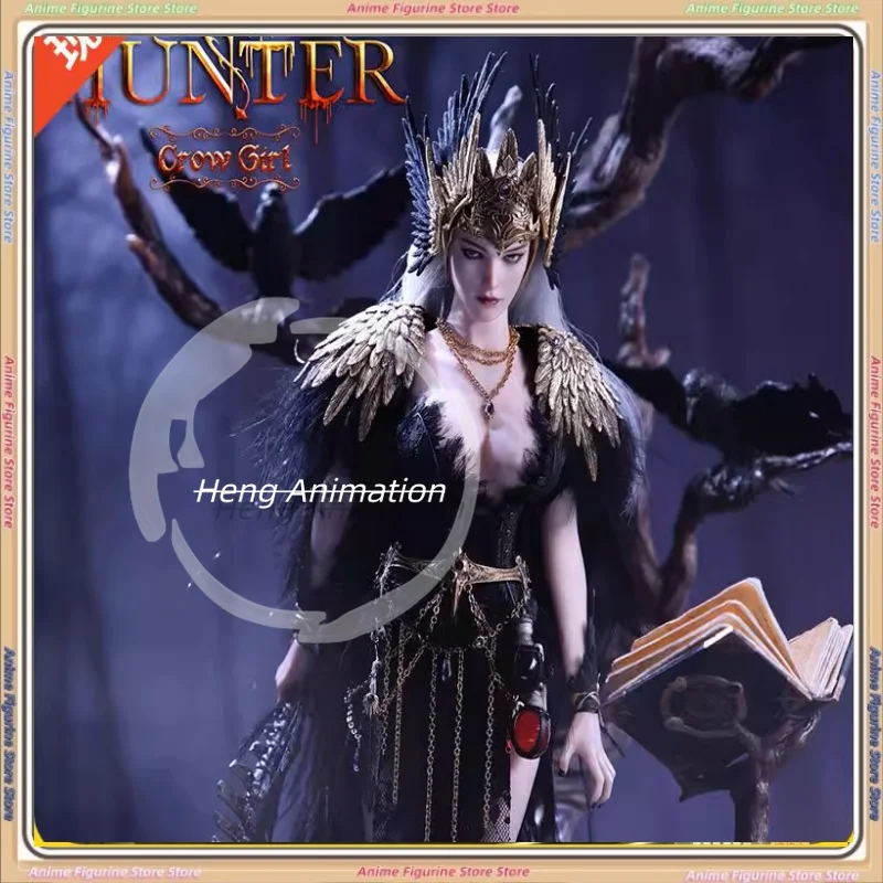 

ПОП-КОСТЮМ Охотник за ведьмами Ворон Женщина в масштабе 1/6, шарнирная фигурка, Коллекционная фигурка, деталь дисплея