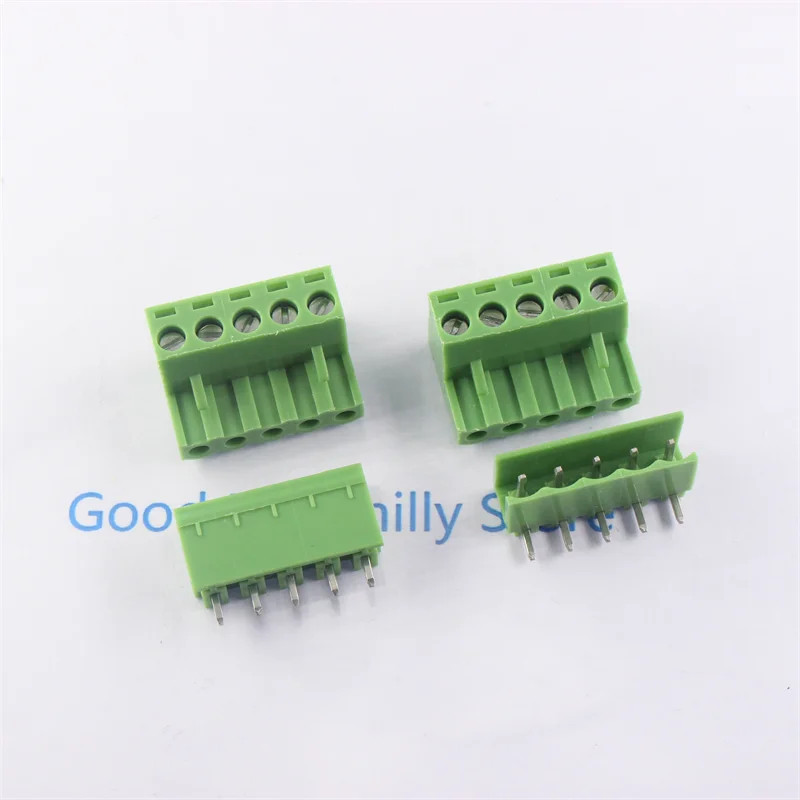 KF2EDGK-2/3/4/5/6/8/10/12P Morsettiera plug-in da 5,08 mm PCB perno dritto/piegato