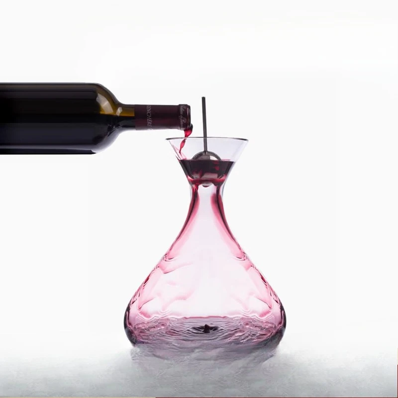 

Glass wine decanter set, wine dispenser
