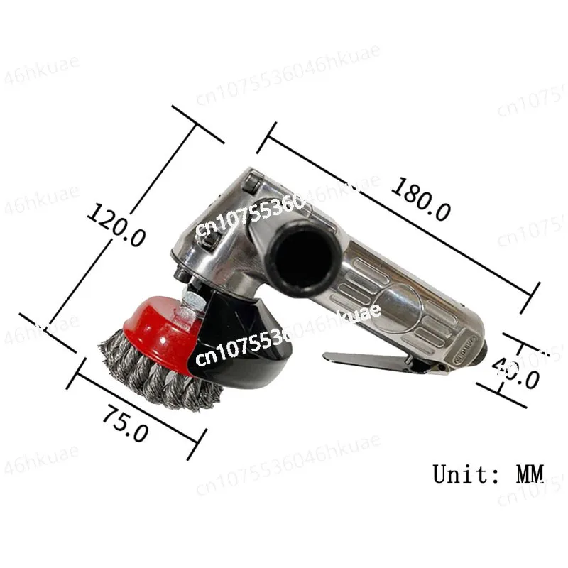 

Pneumatic wire brush MAG-9000 75mm cup brush 11000 rpm heavy-duty anti-rust tool